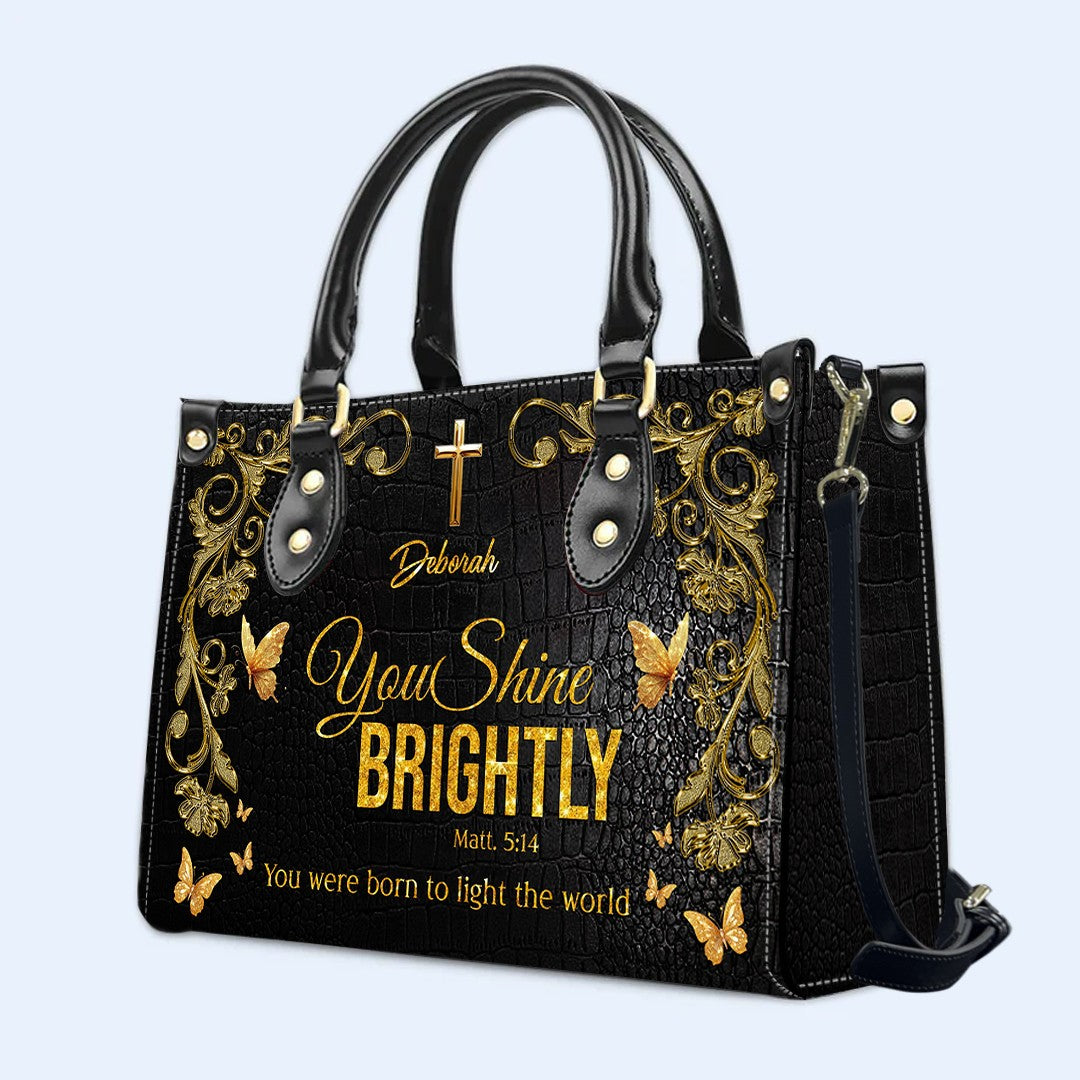 Personalized DISC Faith Christian Leather Handbag