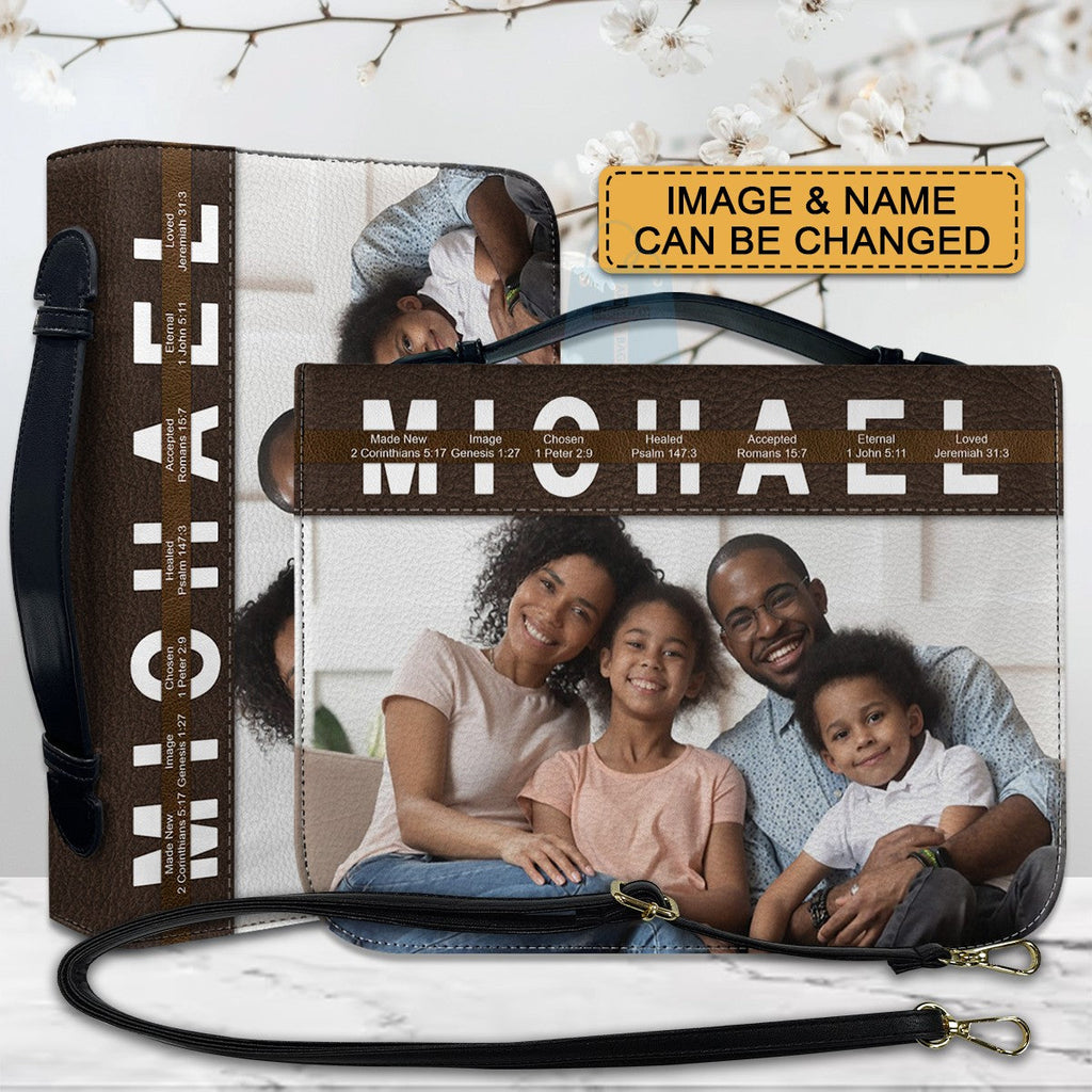 Personalized Sacred Name Meaning Bible Cover