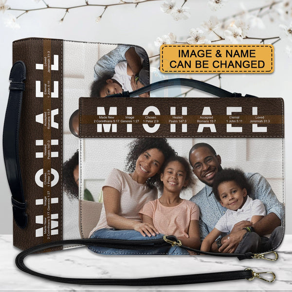 Personalized Sacred Name Meaning Bible Cover