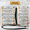 Personalized I Am A Child of God Bible Cover
