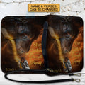 Personalized Lion of Judah & Warrior Bible Cover