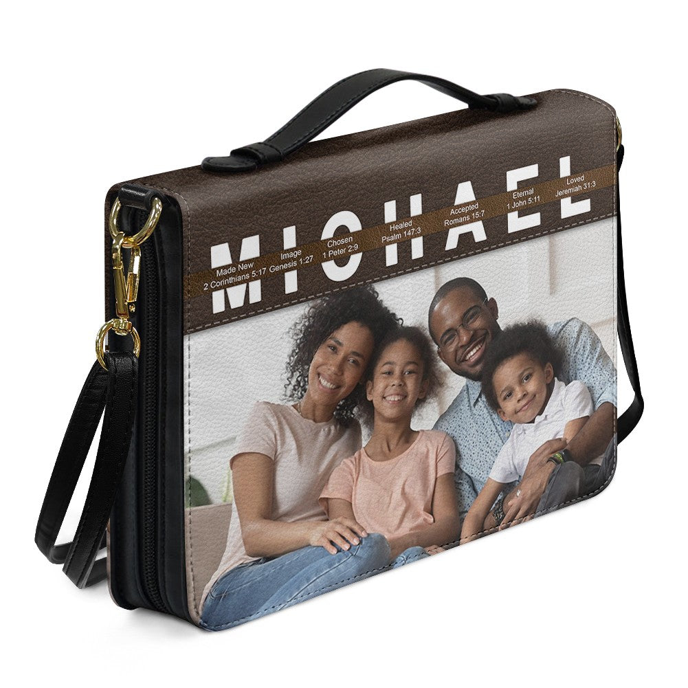 Personalized Sacred Name Meaning Bible Cover