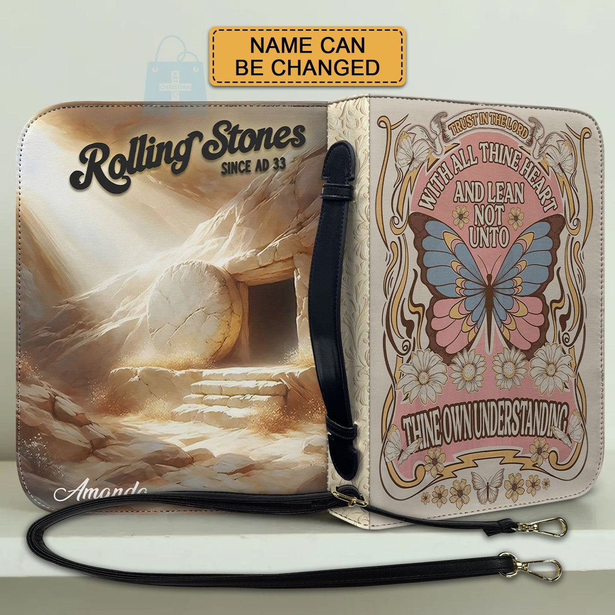 Personalized Trust In The Lord Bible Cover