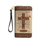 I Can Only Imagine Butterfly Clutch Purse