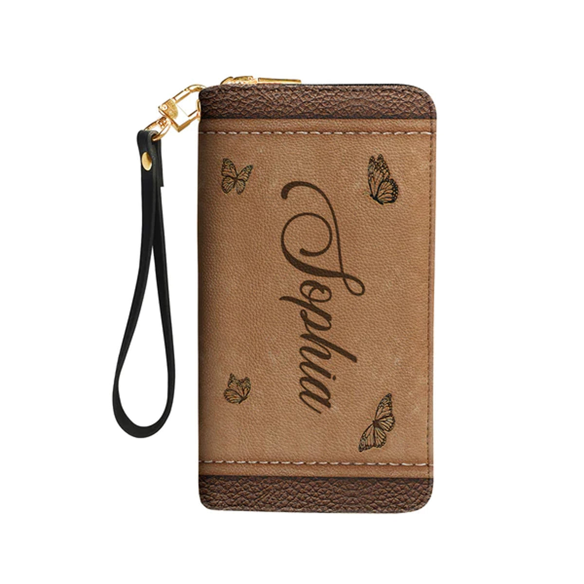 Personalized Way Maker Butterfly Clutch Purse