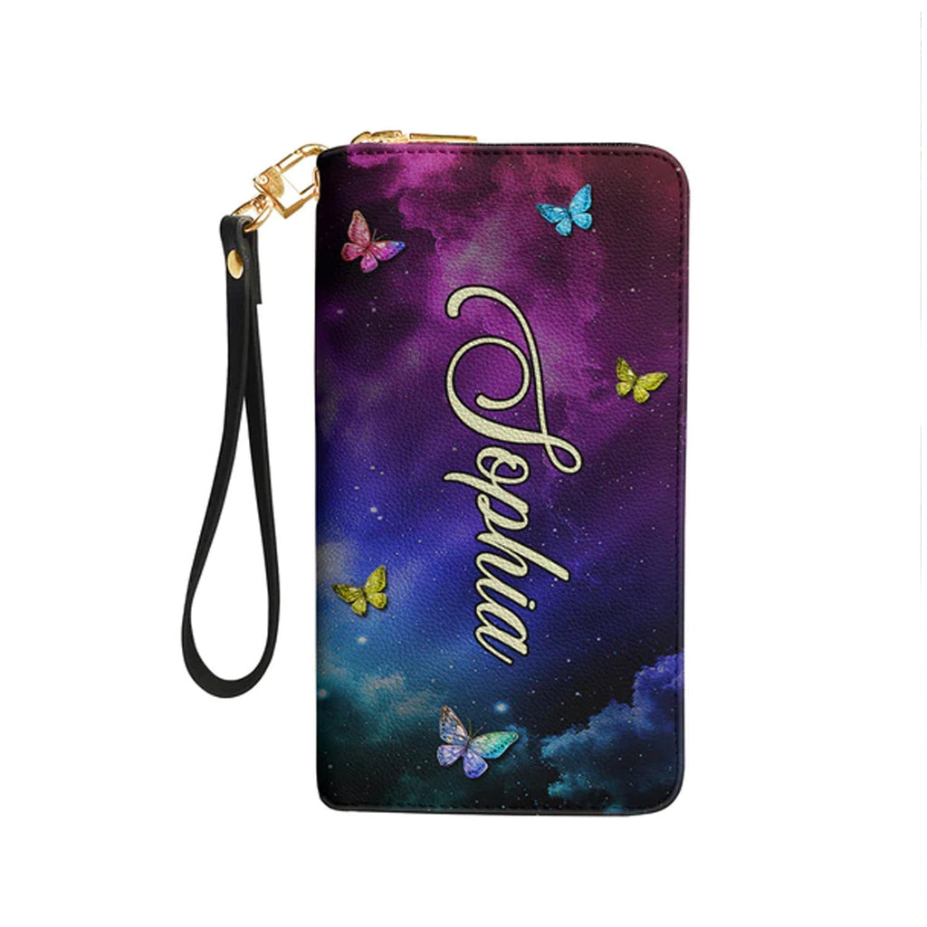 Philippians 4:13 Personalized Clutch Purse