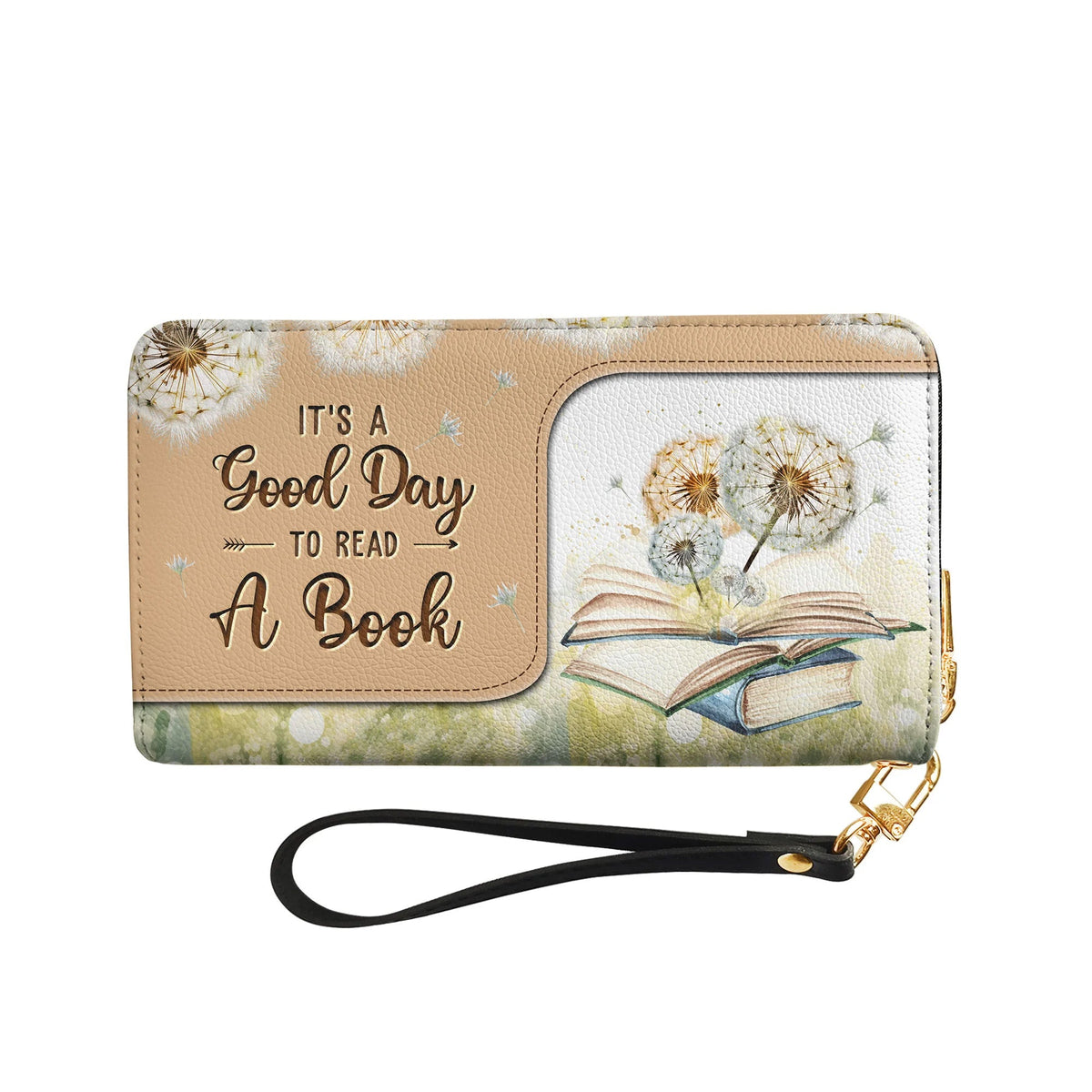 Good Day To Read A Book Personalized Clutch