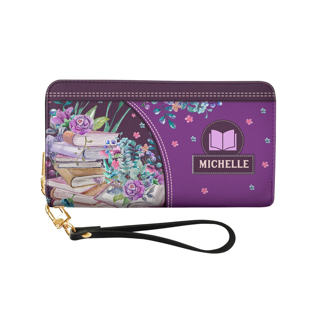 Personalized Starting A New Book Clutch Purse