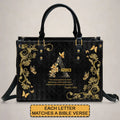 Personalized Christian Bible Verse Handbag