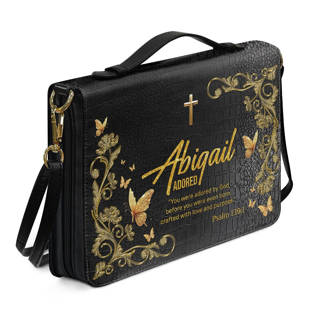 Personalized Name Meaning Bible Cover