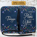 Personalized I Know The Plans Bible Cover