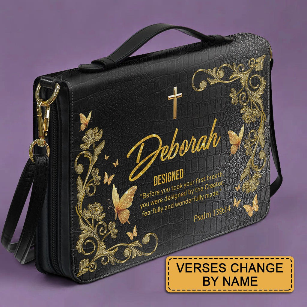 Personalized Name Meaning Bible Cover