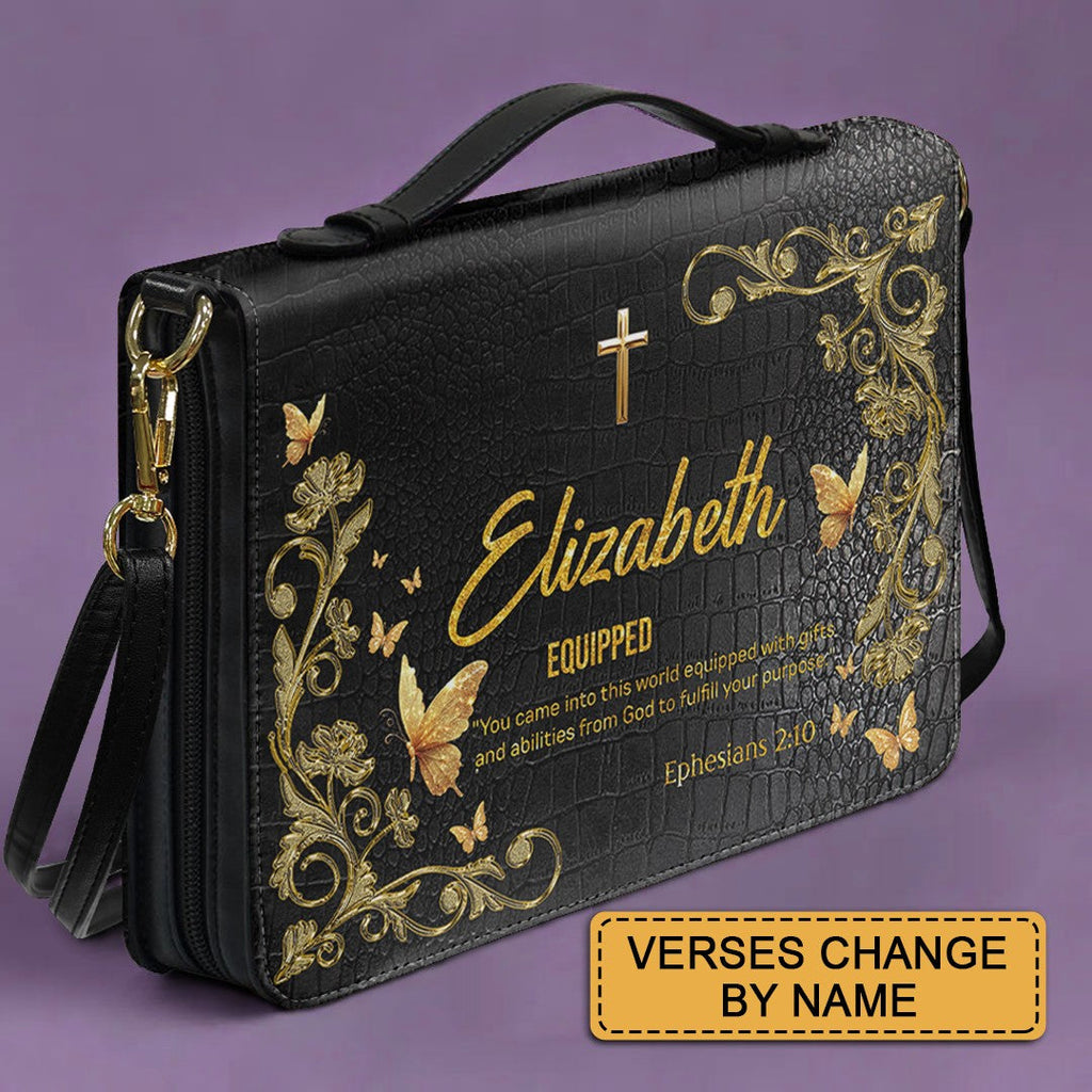 Personalized Name Meaning Bible Cover