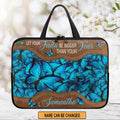 Personalized Faith Over Fear Laptop Bag