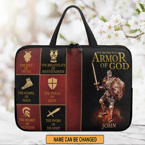 Full Armor of God Personalized Laptop Bag