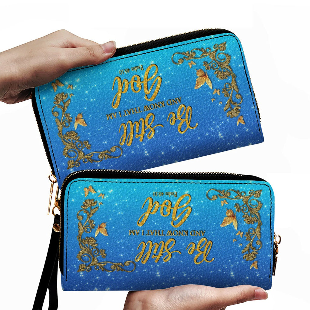 Personalized Christian Leather Tote Bag Set