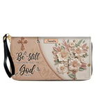 Personalized Beige Cross Handbag & Wallet Set