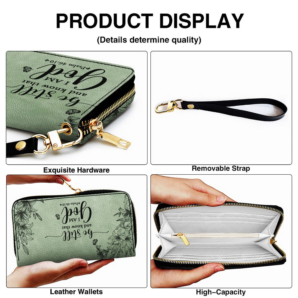 Custom Christian Leather Handbag & Wallet Set