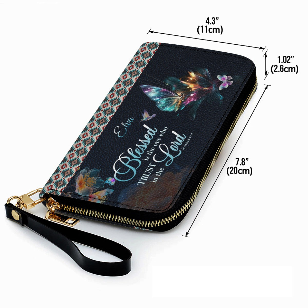Jeremiah 17:7 Blessed Leather Handbag & Wallet