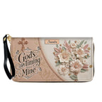 Personalized Beige Cross Handbag & Wallet Set