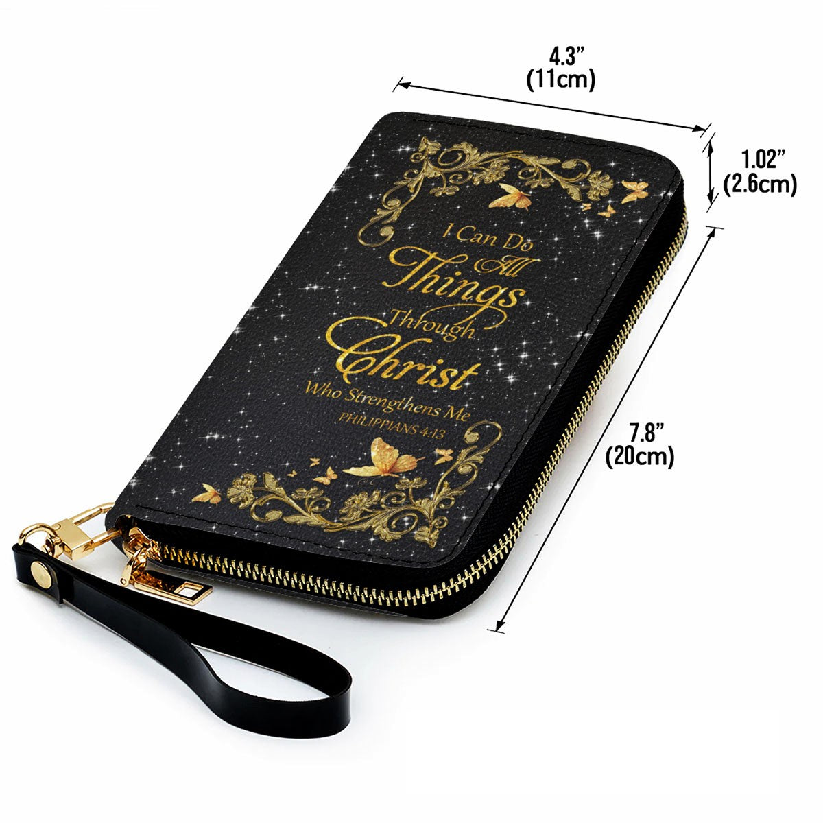 Custom Christian Leather Handbag & Wallet Set