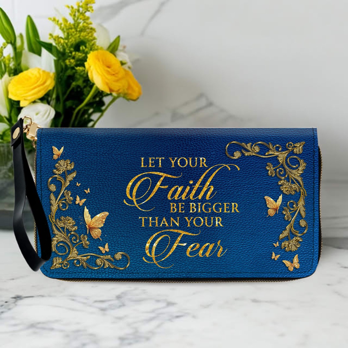 Personalized Christian Bible Verse Handbag