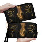 Personalized Christian Leather Handbag & Wallet Set