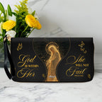 Personalized Christian Leather Handbag & Wallet Set