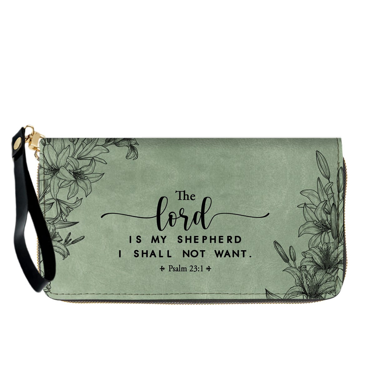 Custom Christian Leather Handbag & Wallet Set