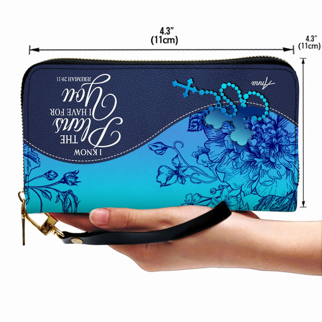 Personalized Christian Leather Handbag & Clutch