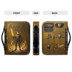 Personalized Armor of God Leather Bible Cover