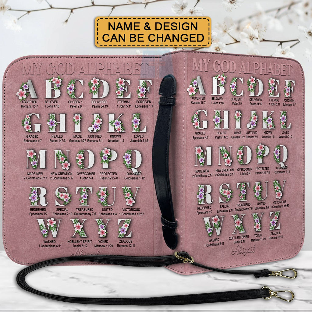 Personalized My God Alphabet Bible Cover