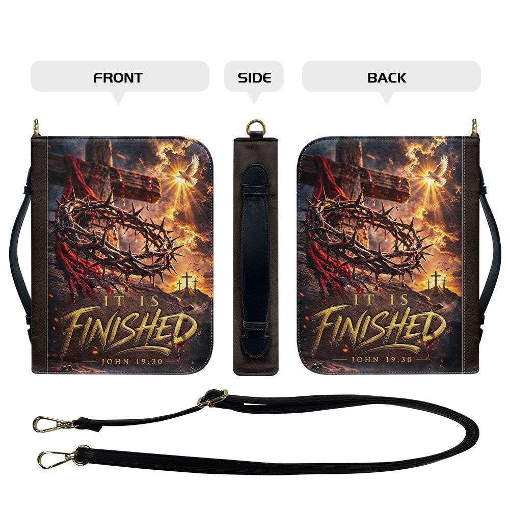 Personalized It Is Finished John 19:30 Bible Cover