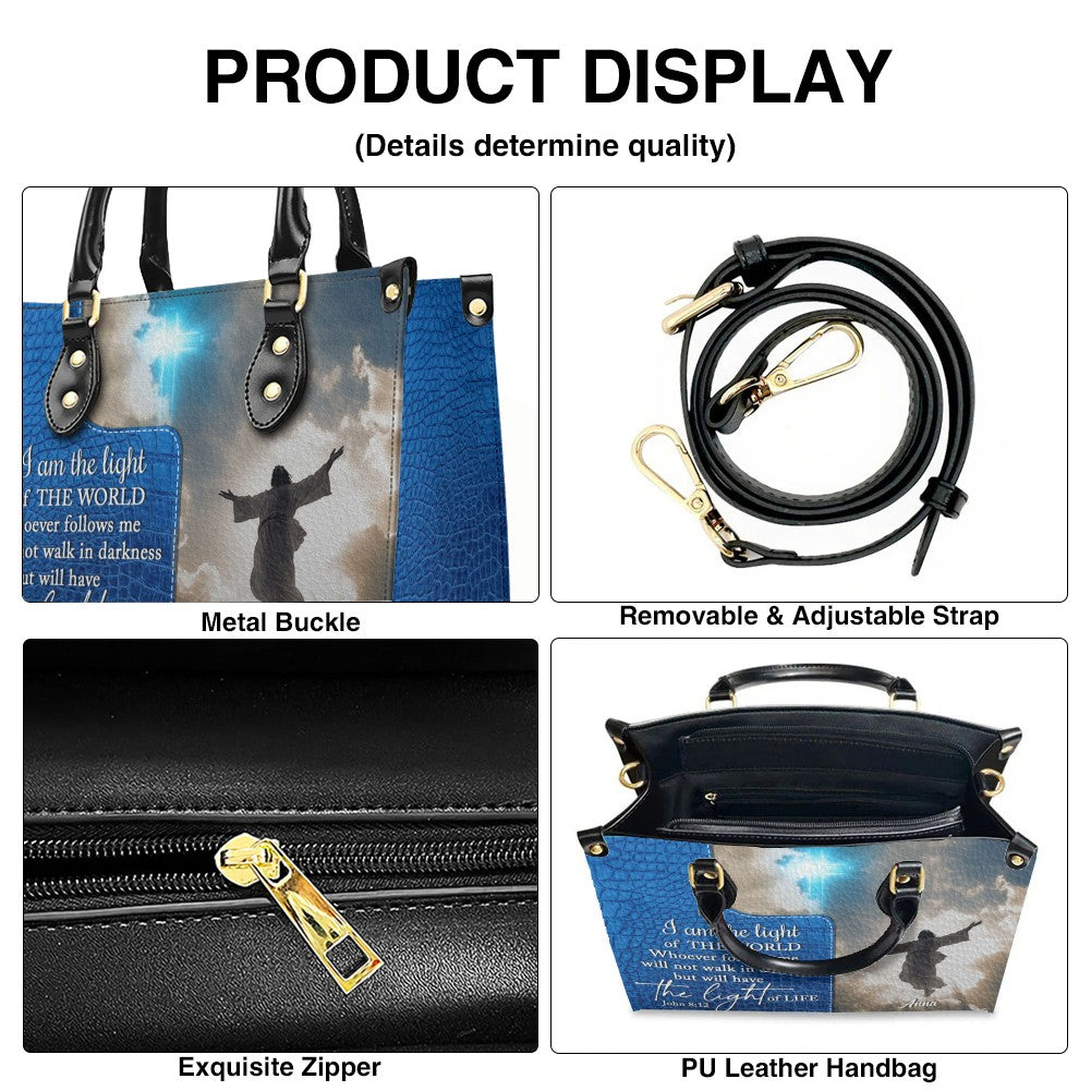 Personalized Christian Leather Handbag