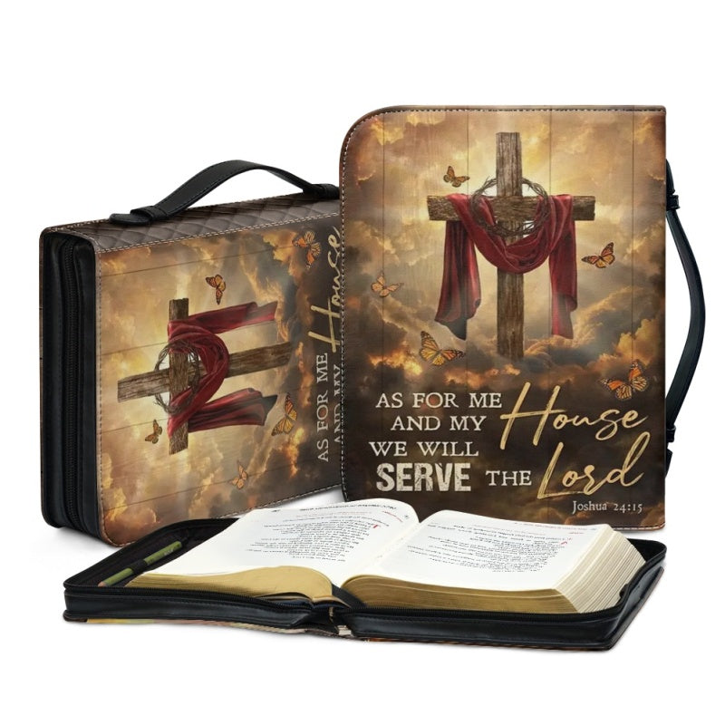 Personalized For By Grace Cross Bible Cover