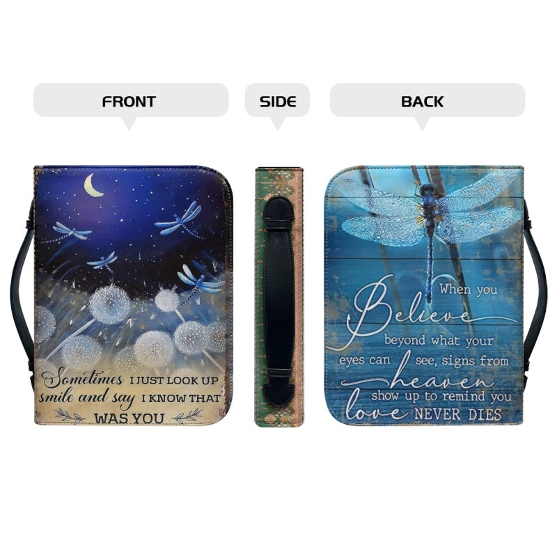 Personalized Dragonfly Faith Bible Cover