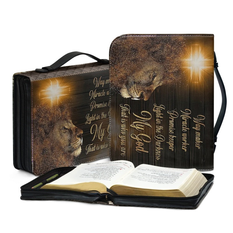 Personalized Eagle & Lion Isaiah 40:31 Bible Cover