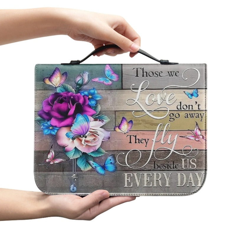 Personalized Let Your Faith Butterfly Bible Cover