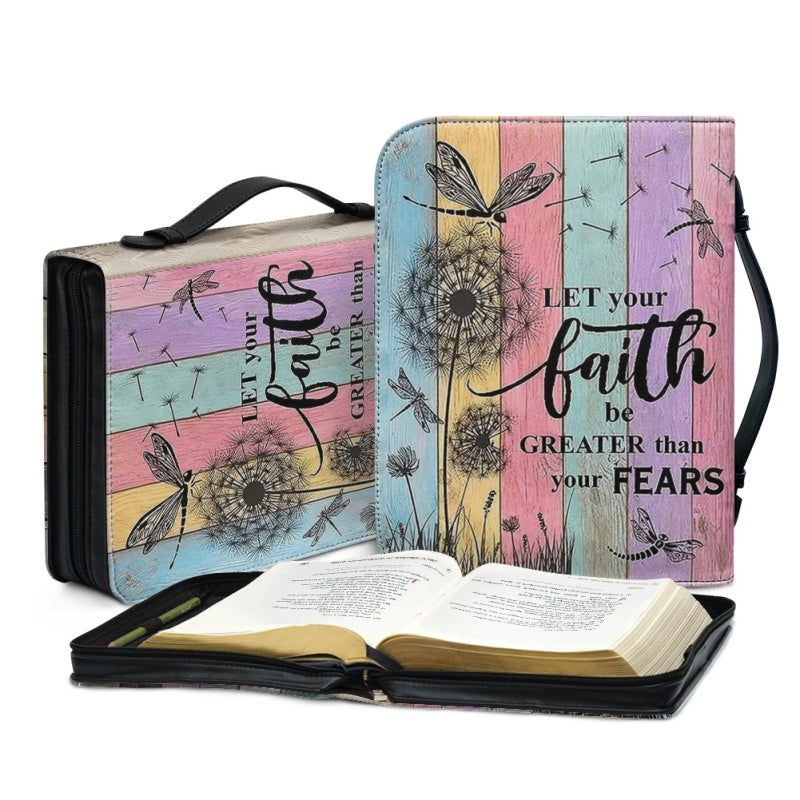 Personalized Let Your Faith Butterfly Bible Cover