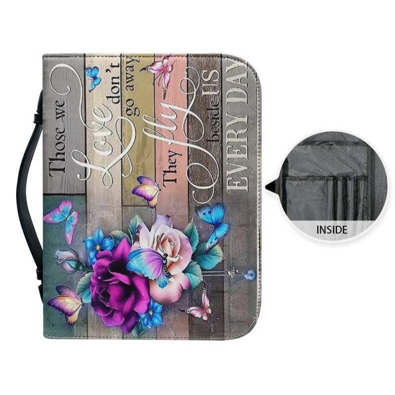Personalized Let Your Faith Butterfly Bible Cover