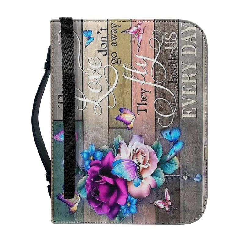 Personalized Let Your Faith Butterfly Bible Cover