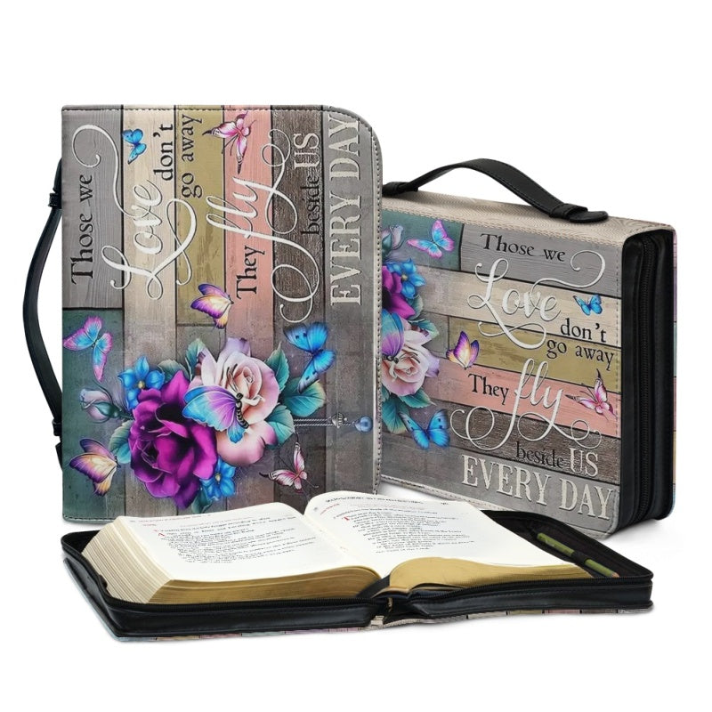 Personalized Let Your Faith Butterfly Bible Cover