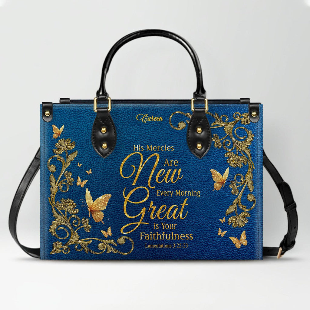 Personalized Christian Bible Verse Handbag