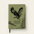 Soar 1 Timothy 6:11 Leather Prayer Journal
