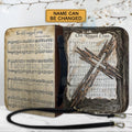Personalized Old Rugged Cross Hymn Bible Cover