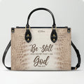 Personalized Christian Leather Handbag