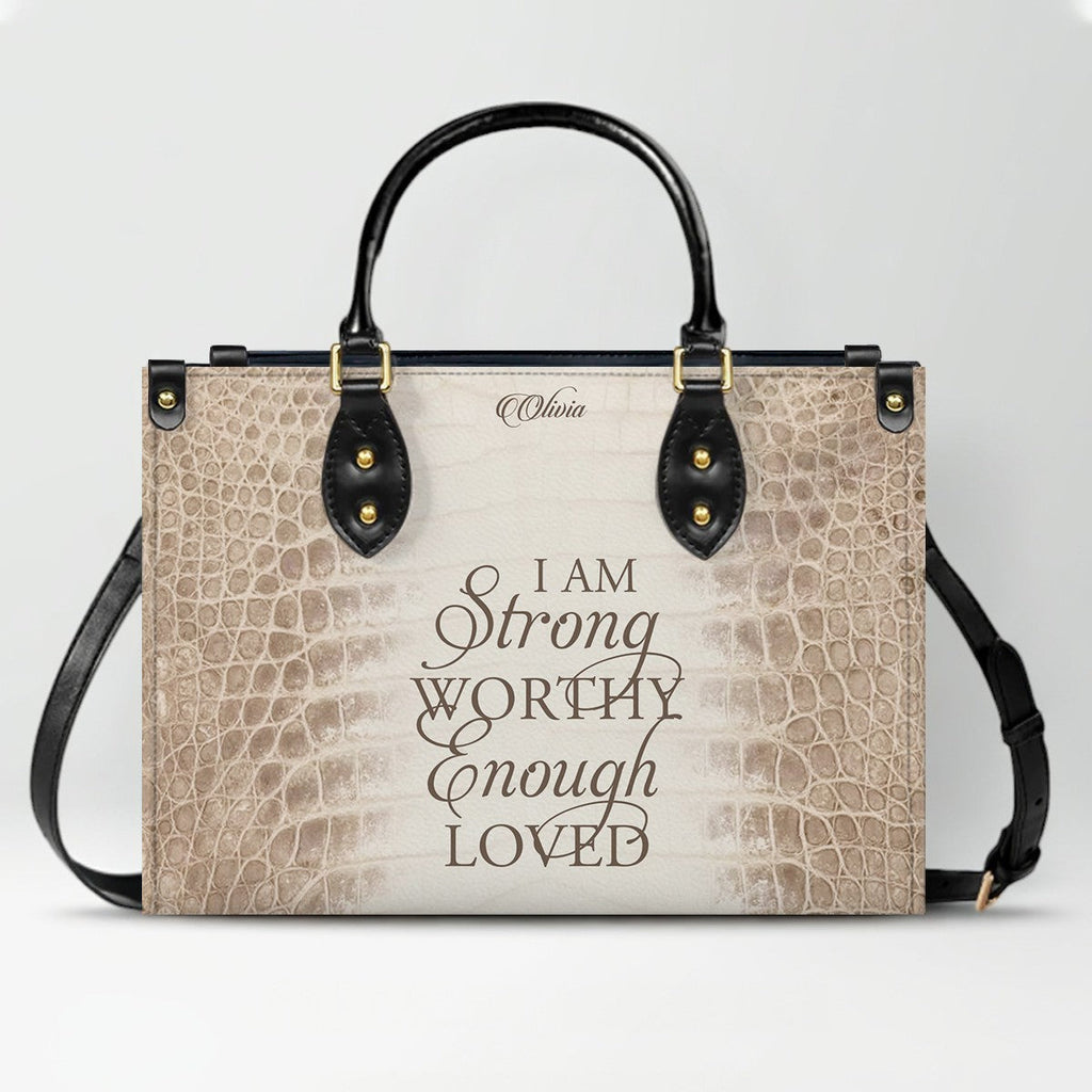 Personalized Christian Leather Handbag & Wallet Set