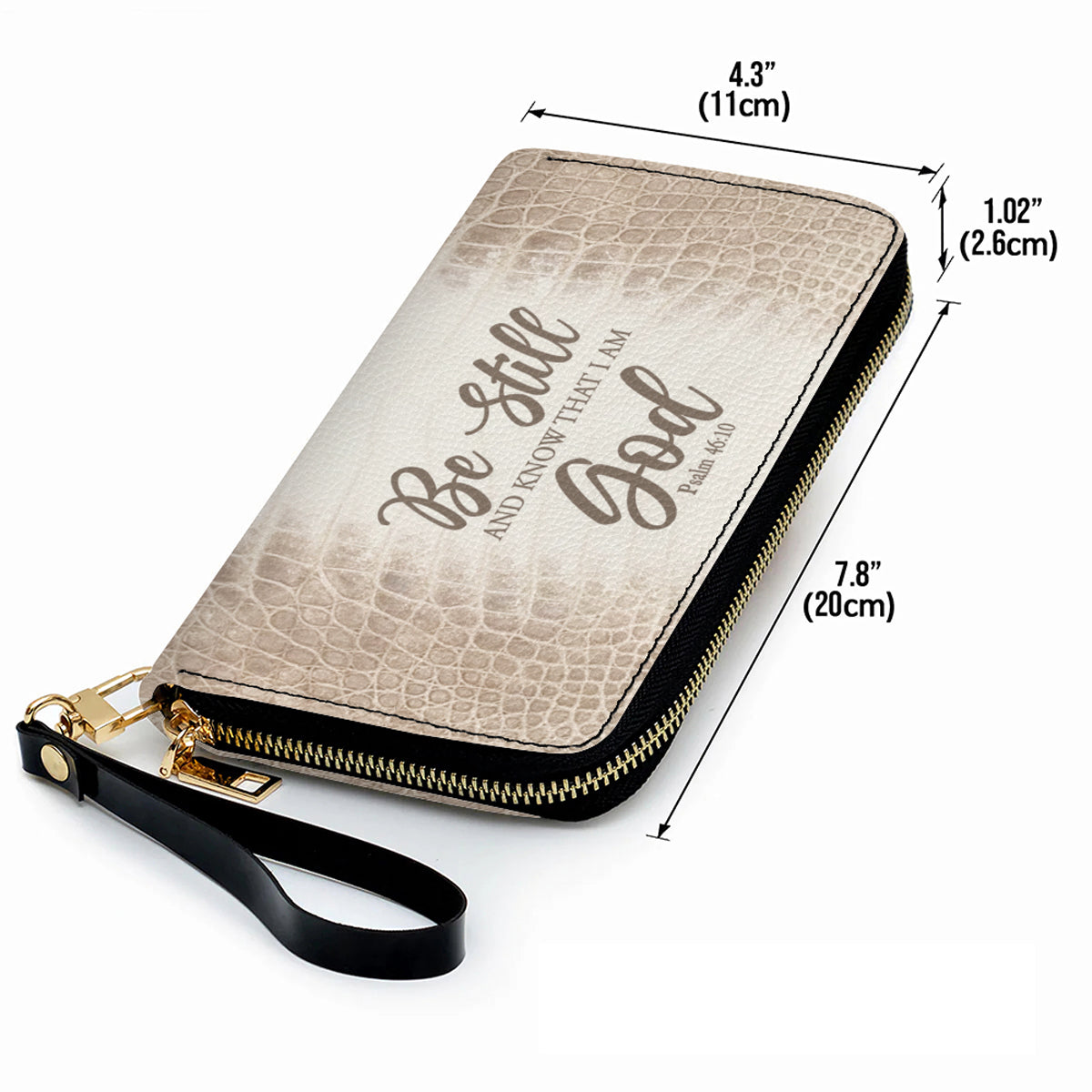 Personalized Christian Leather Handbag & Wallet Set