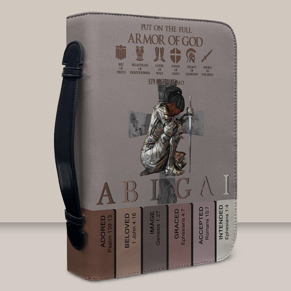 Personalized Armor of God Bible Cover