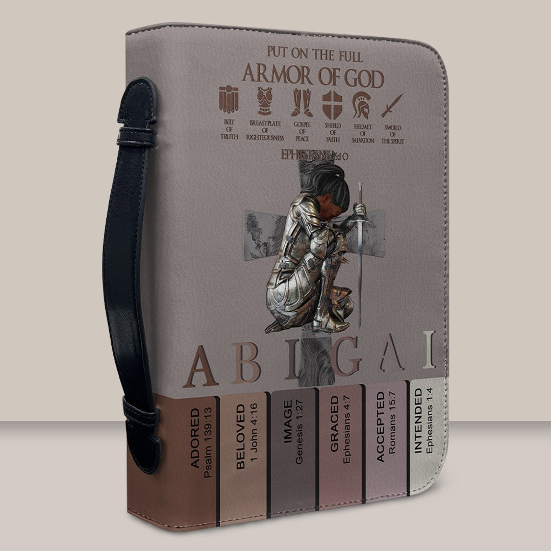 Personalized Armor of God Bible Cover
